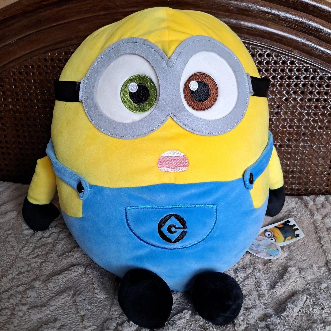 ミニオン ぬいぐるみ 大きめ タグ付き　40×40くらい