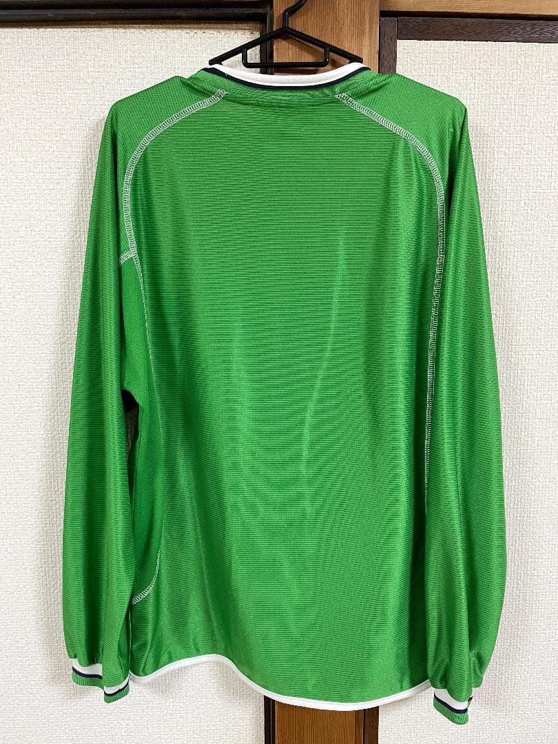 アイルランド代表 2002 ホーム ユニフォーム 長袖 海外Ｍ 正規品 当時物