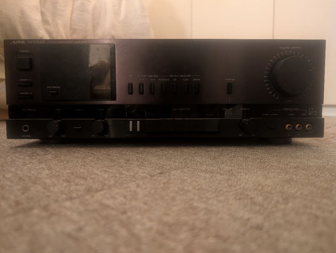 アンプ ALPINE / LUXMAN LV-105