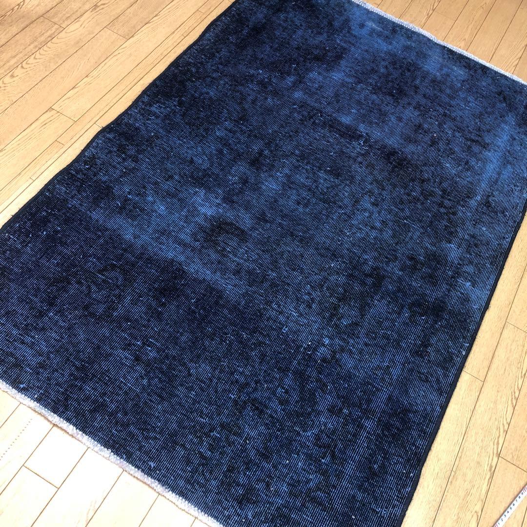 ペルシャ絨毯 ペルシャヴィンテージラグ 145x98 手織り オールド