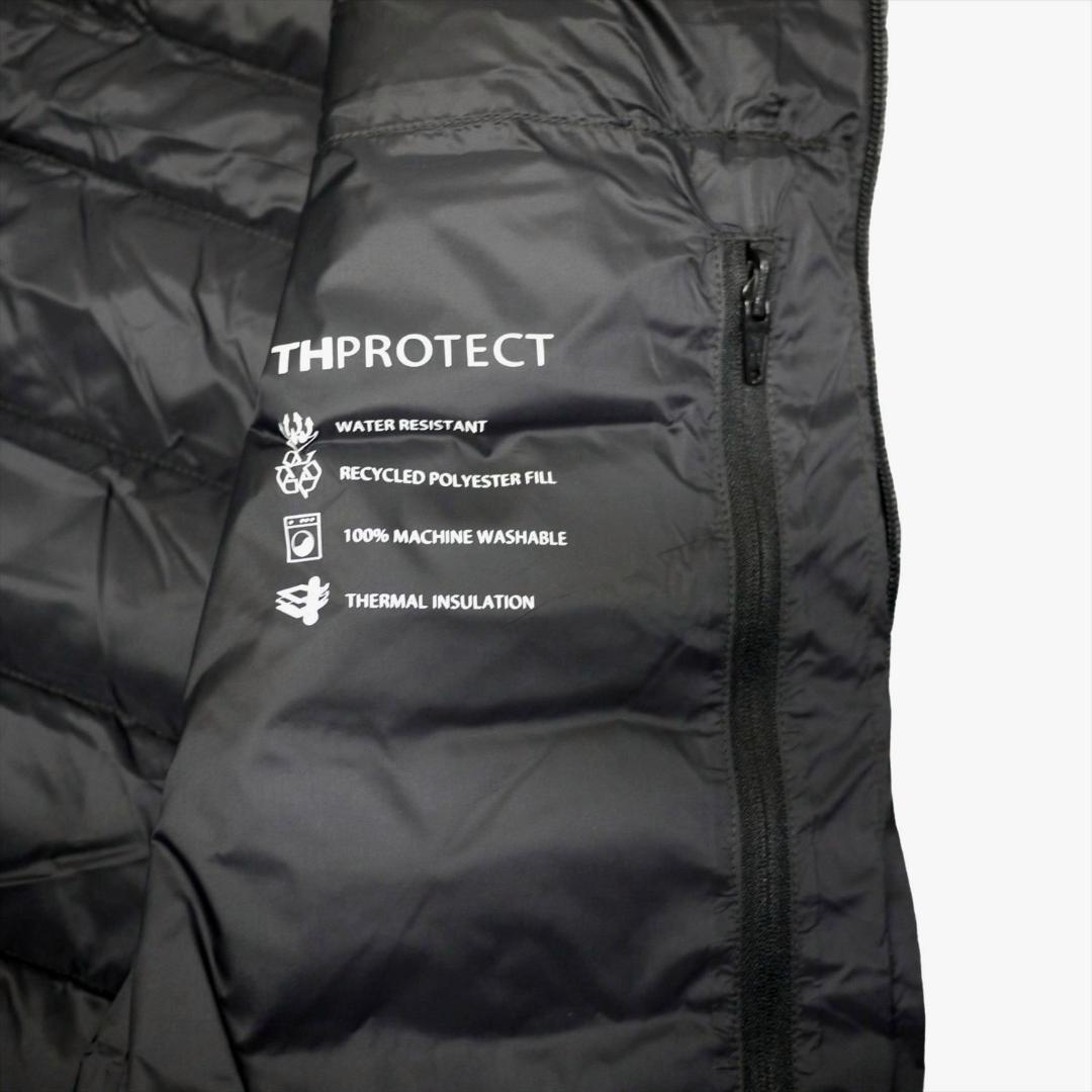 新品 トミーヒルフィガー THPROTECT 軽量 耐水 中綿 ベスト M 黒