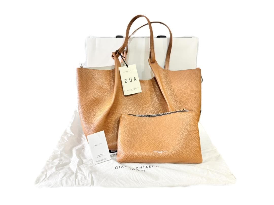 新品未使用 ジャンニキアリーニ DUA Mサイズ キャメル BS9720