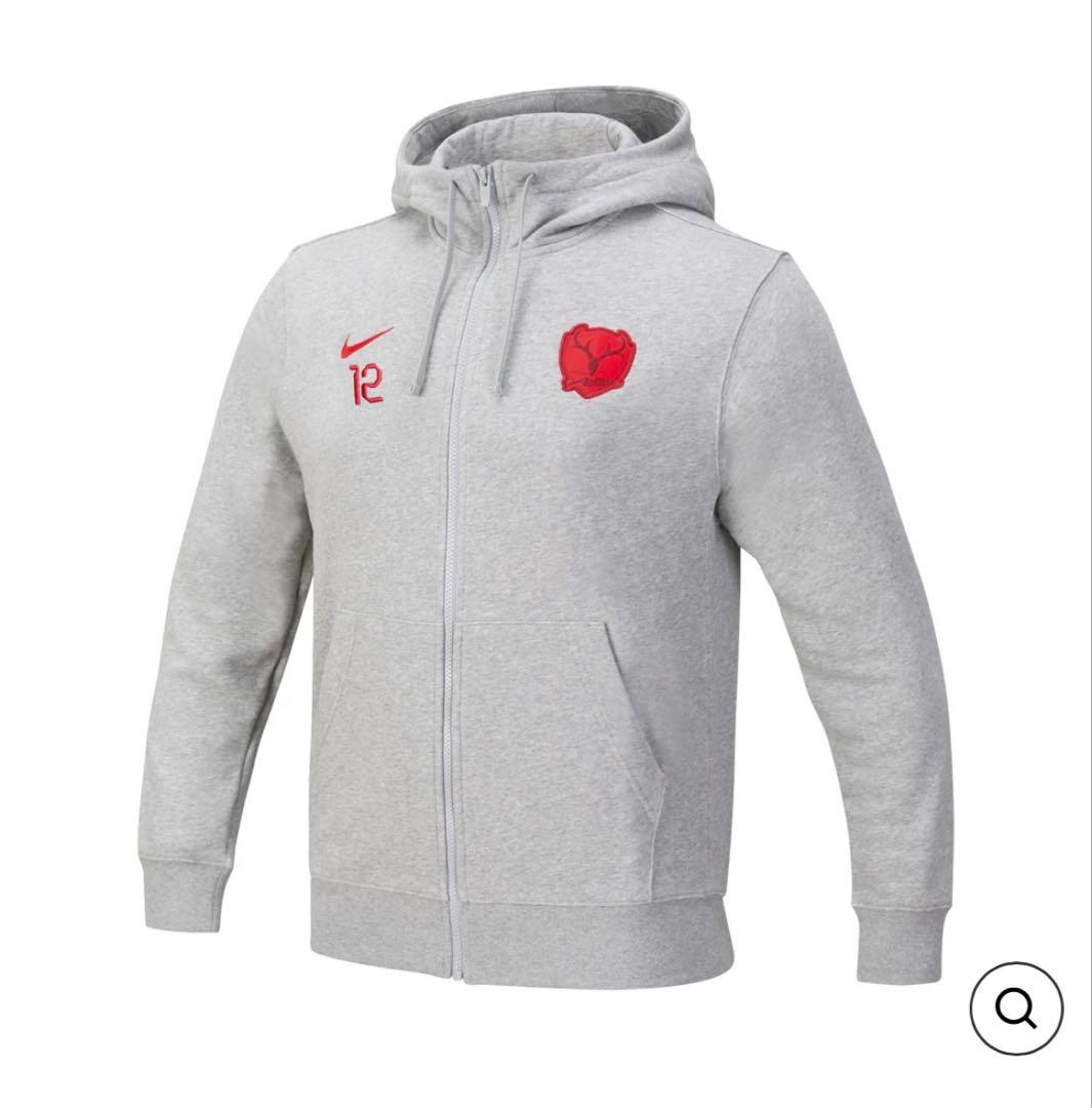 鹿島アントラーズ クラブフルジップフーディ