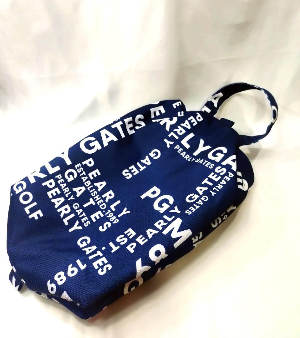 PEARLY GATES ゴルフシューズケース ネイビー