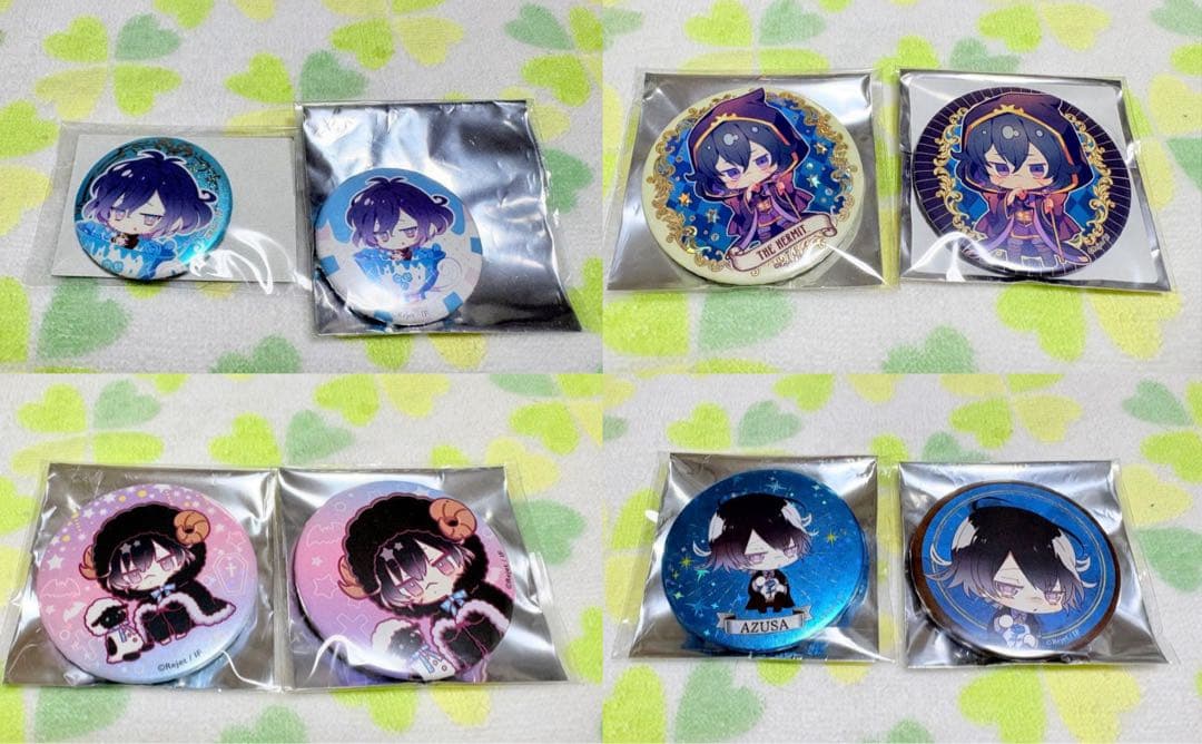 無神アズサ ディアラバ ホロ 通常 缶バッジセット