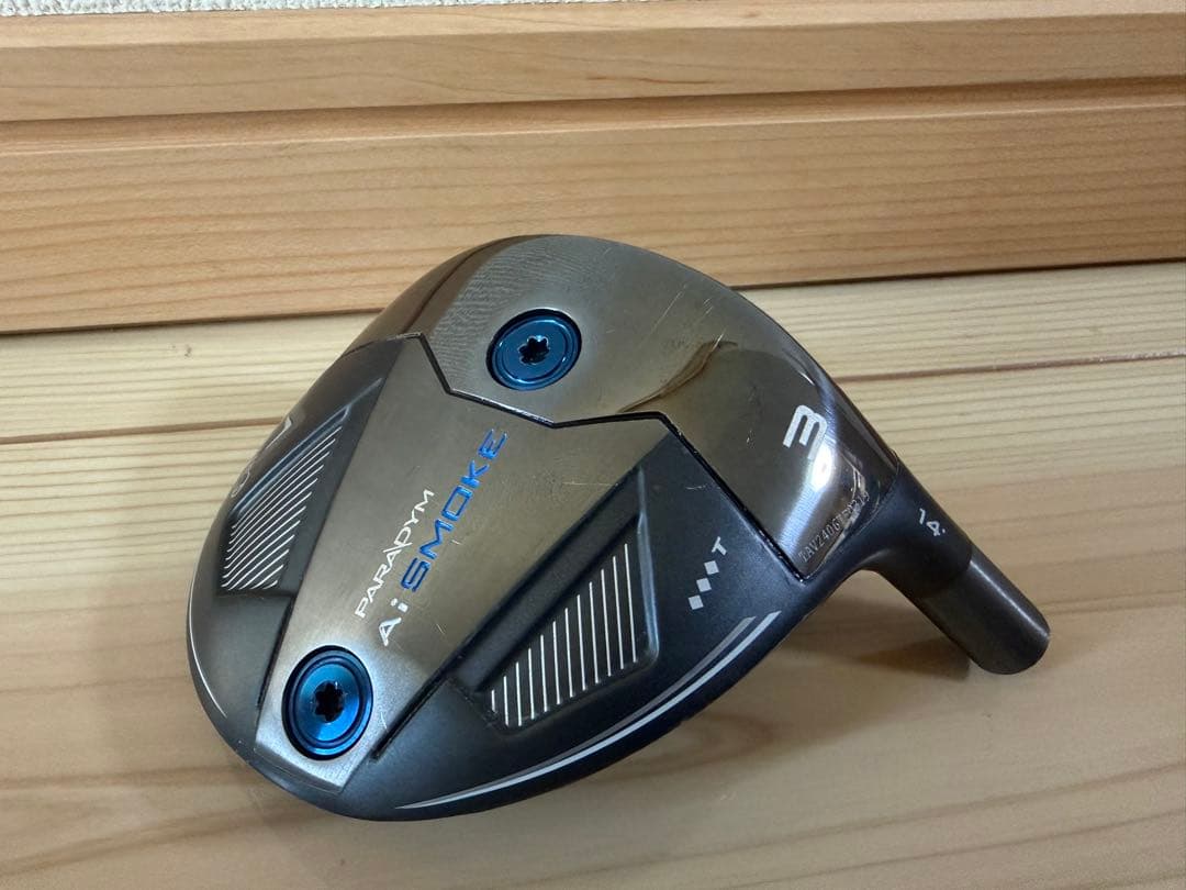 キャロウェイ Ai SMOKEトリプルダイヤモンドT 3W 14° ヘッドのみ