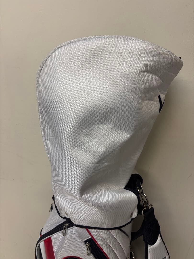 Callaway キャディバッグ ホワイト/レッド/ブラック