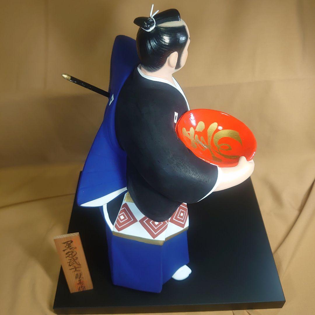 博多人形　黒田武士　献寿作