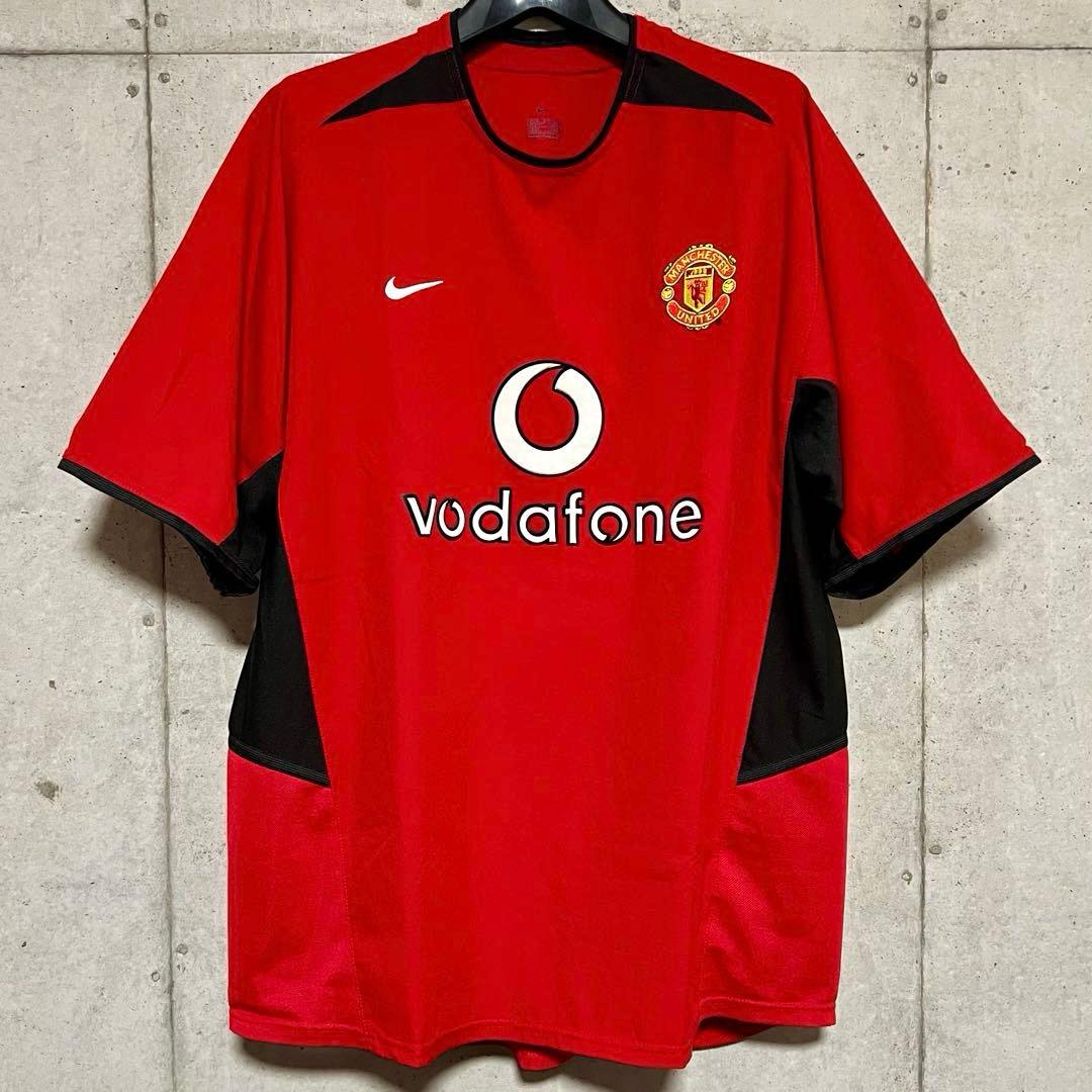 【希少！】02-04 マンチェスター・U【Lサイズ】ホームユニフォーム