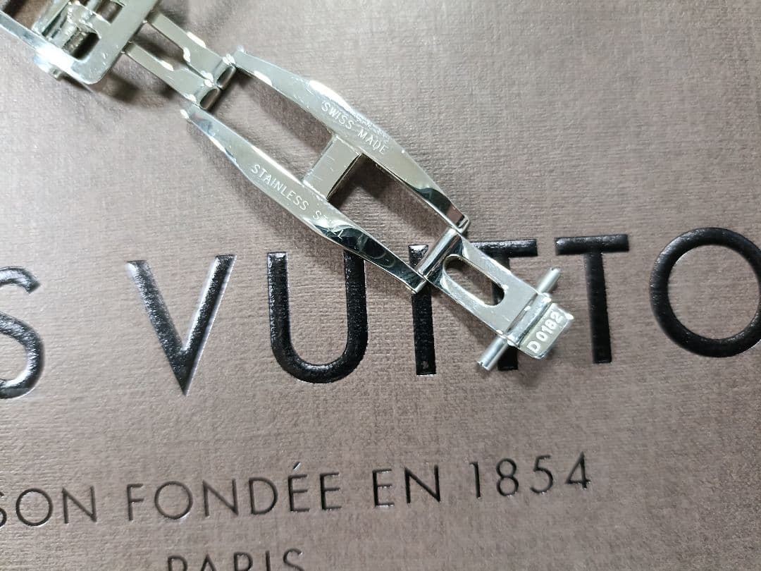 タンブールPM用　ルイヴィトン純正Dバックル ベルト幅14mm