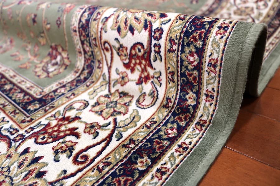 ペルシャ柄絨毯 200×290 新品未使用 大判ラグ カーペット 訳あり