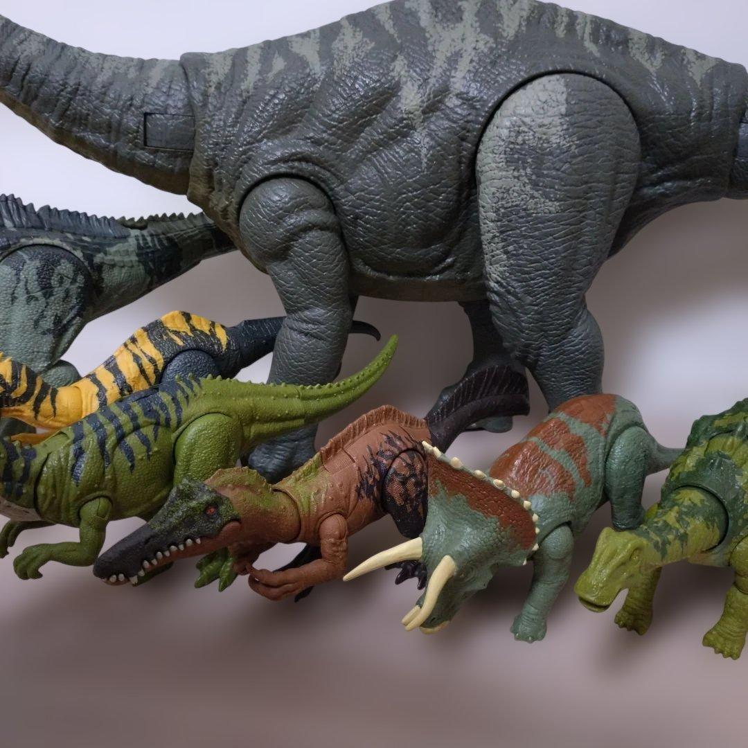 マテル　ジュラシックワールド　恐竜　まとめ売り