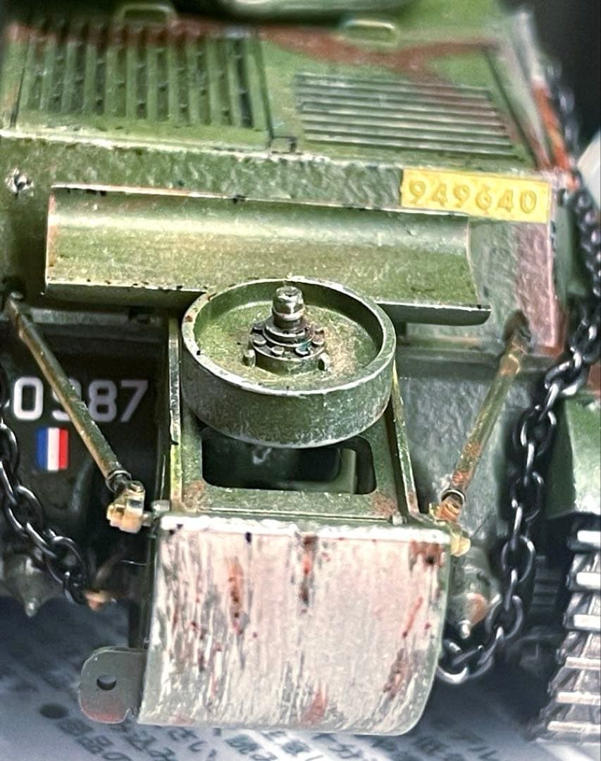 タミヤ1/35フランス軽戦車H39