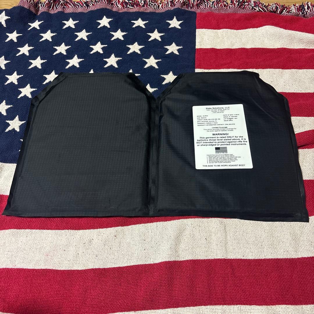 Slate Solutions実物 ソフトアーマーMedium 米国製 B20
