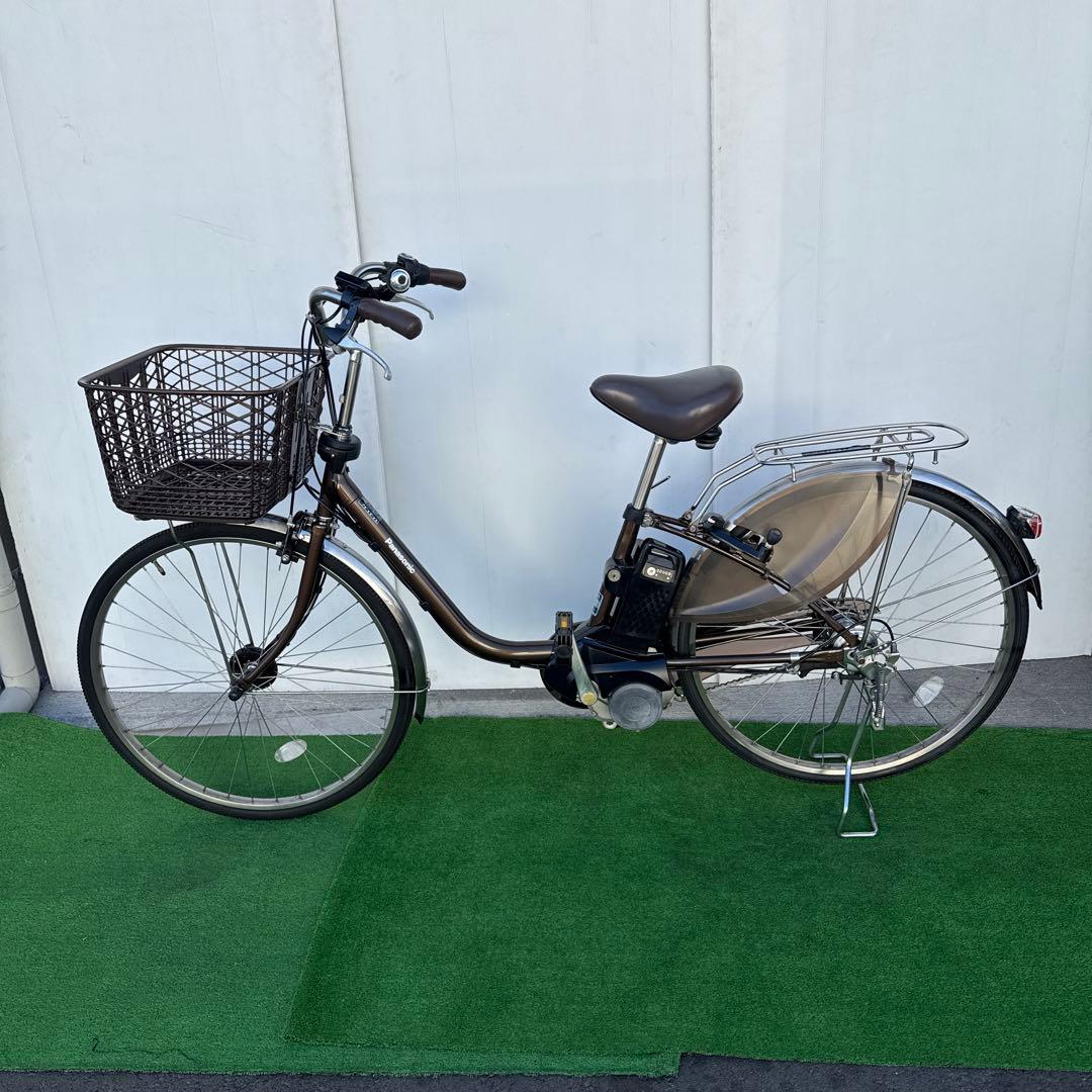 Panasonicパナソニック電動アシスト自転車26インチ 16Ah ブラウン