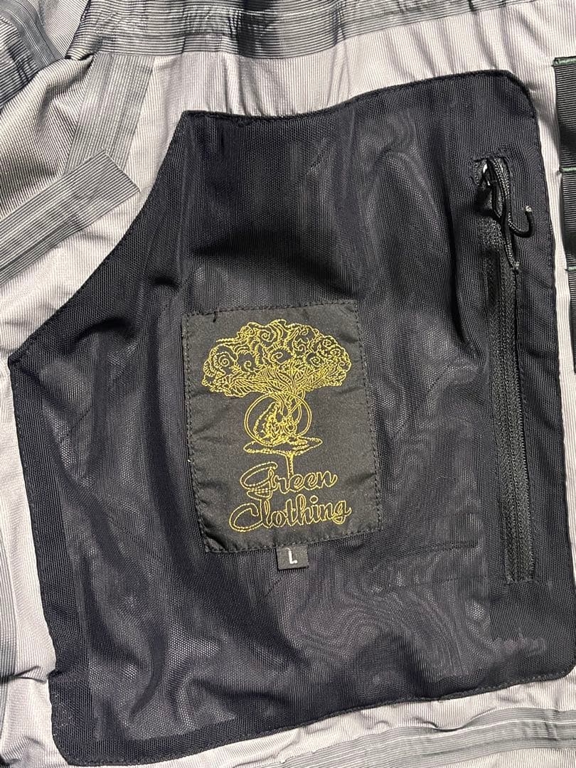 23-24 green clothing スノボウェア セット