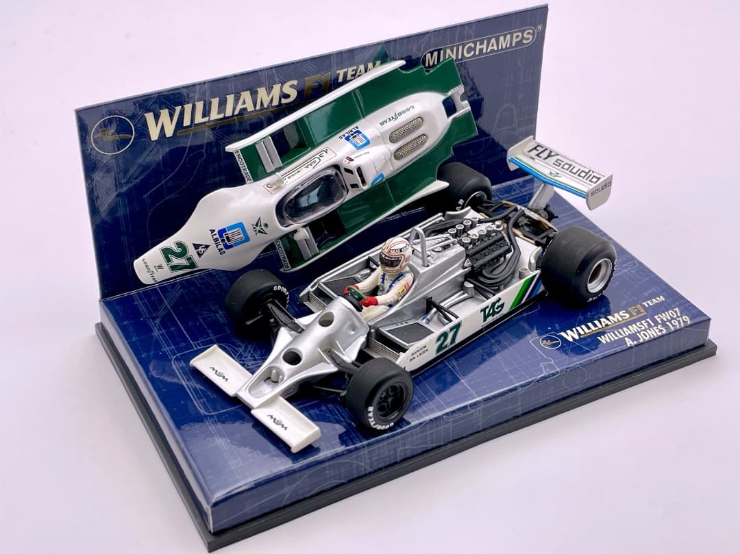 1/43 ウイリアムズ FW07 A.ジョーンズ