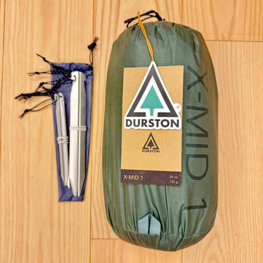 【新品】Durston X-Mid 1 ULテント 1人用 890g 2025