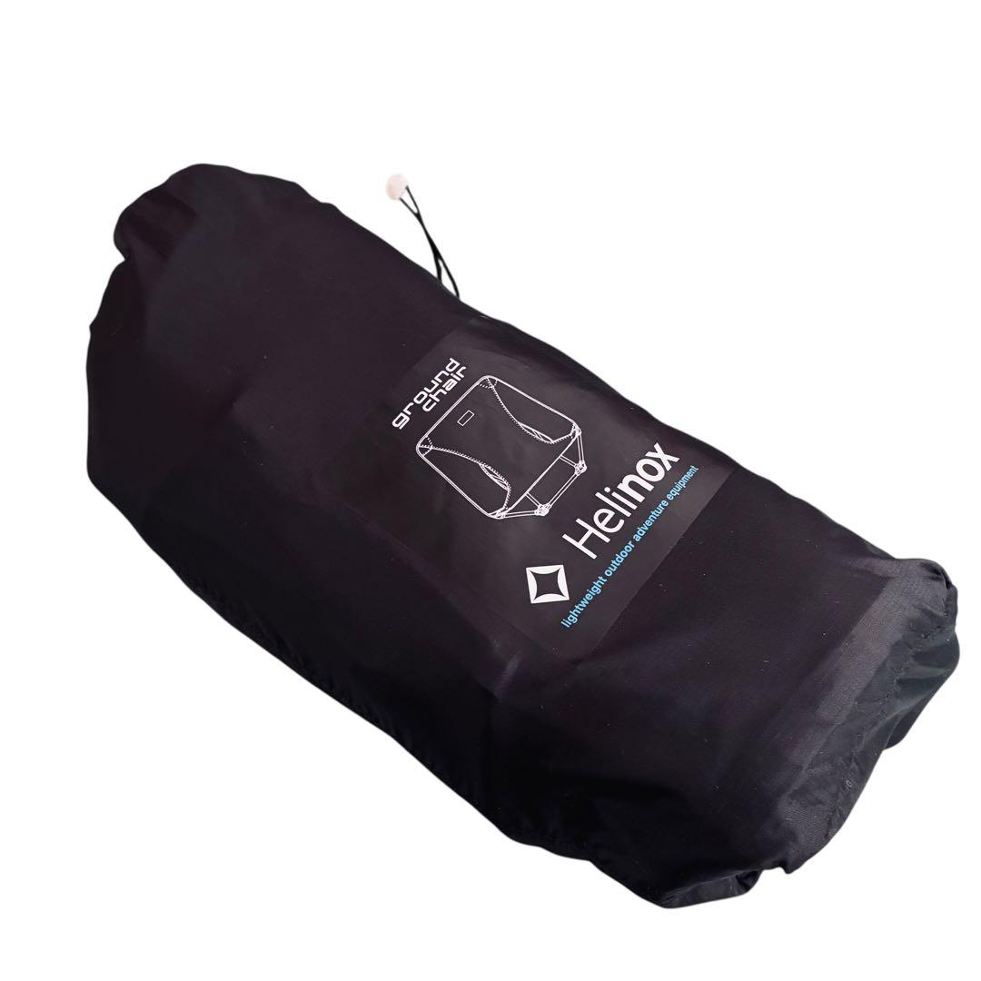 【良品】HELINOX ヘリノックス　グラウンドチェア　ブラック キャンプ