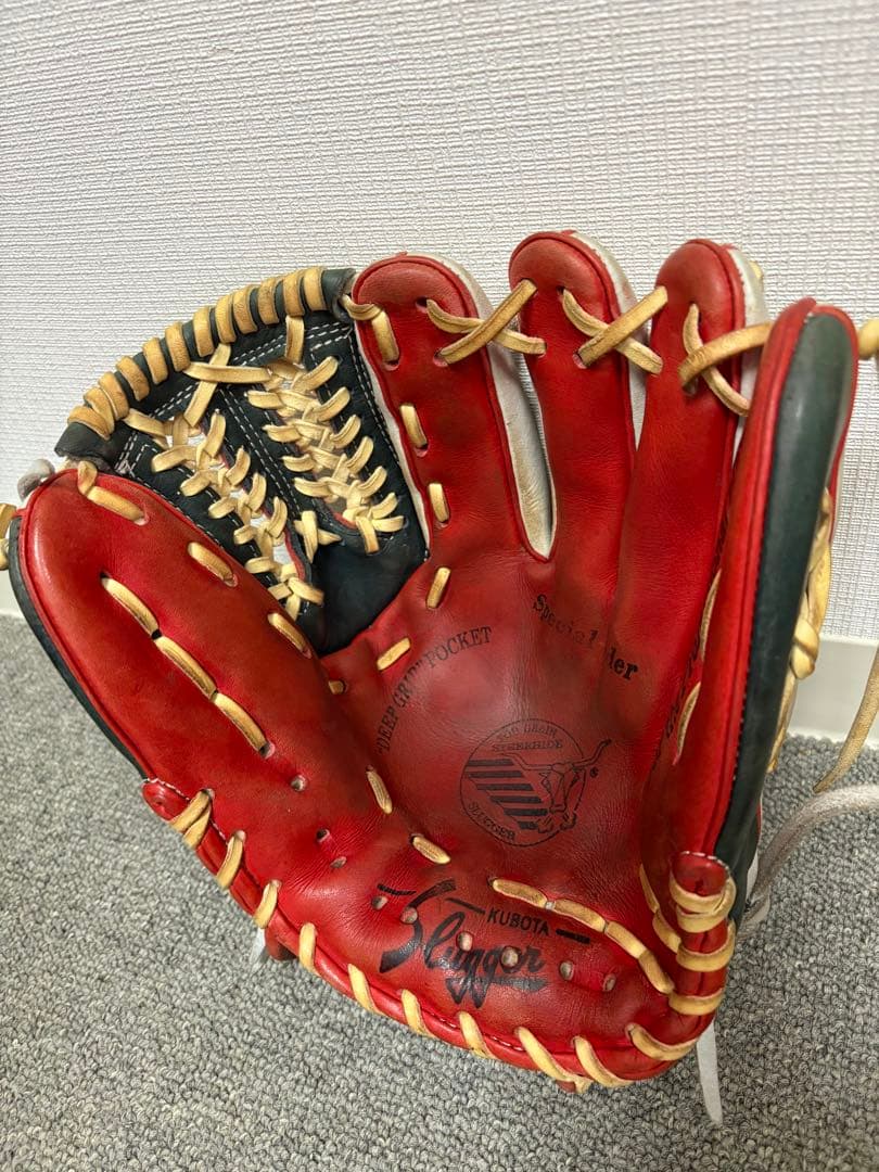 久保田スラッガー　軟式グラブ　中古