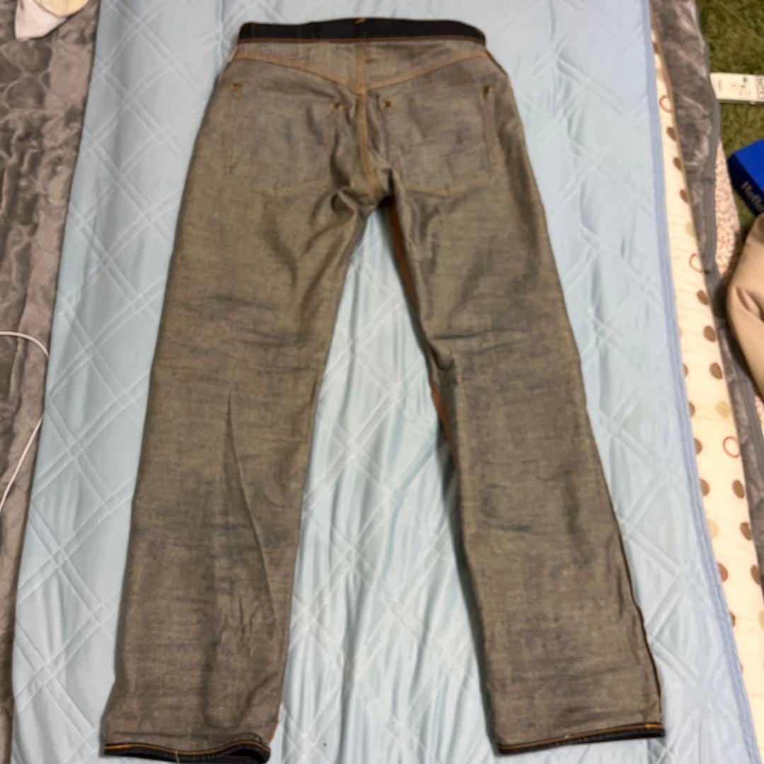 EVISU エヴィス No.2 2001グレー大黒 ビックカモメ 32×35濃紺