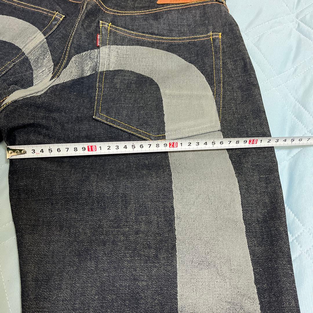 EVISU エヴィス No.2 2001グレー大黒 ビックカモメ 32×35濃紺