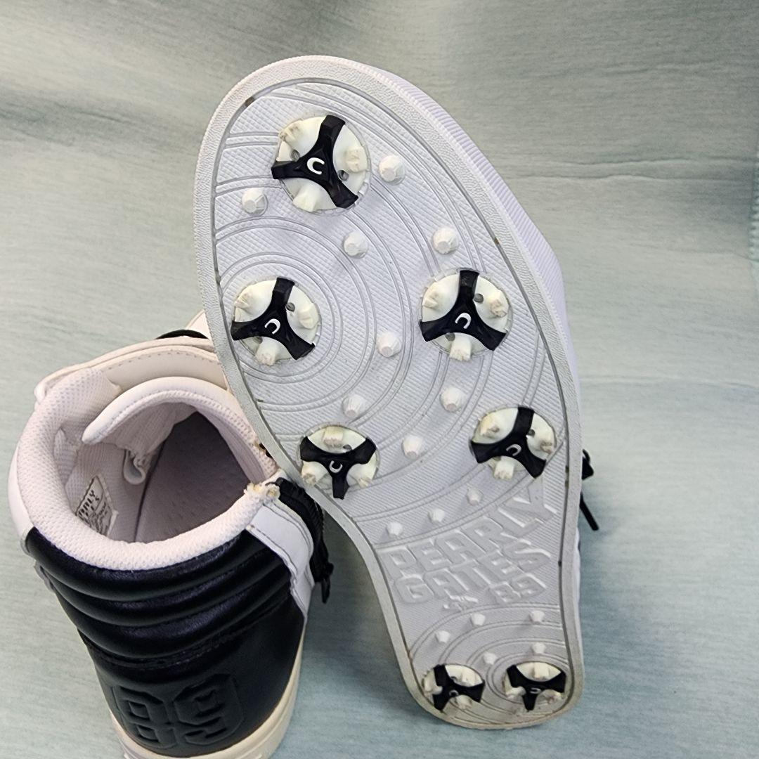 【美品】パーリーゲイツ ゴルフシューズ レディース ハイカット 23.5cm