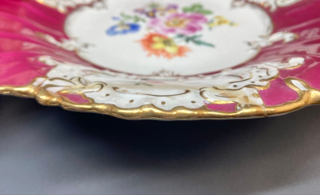 マイセン　飾り皿　大サイズ