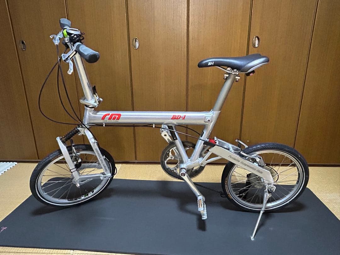 R&M BD-1 silver 折りたたみ自転車