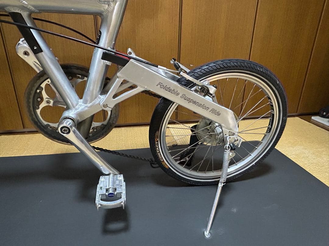 R&M BD-1 silver 折りたたみ自転車