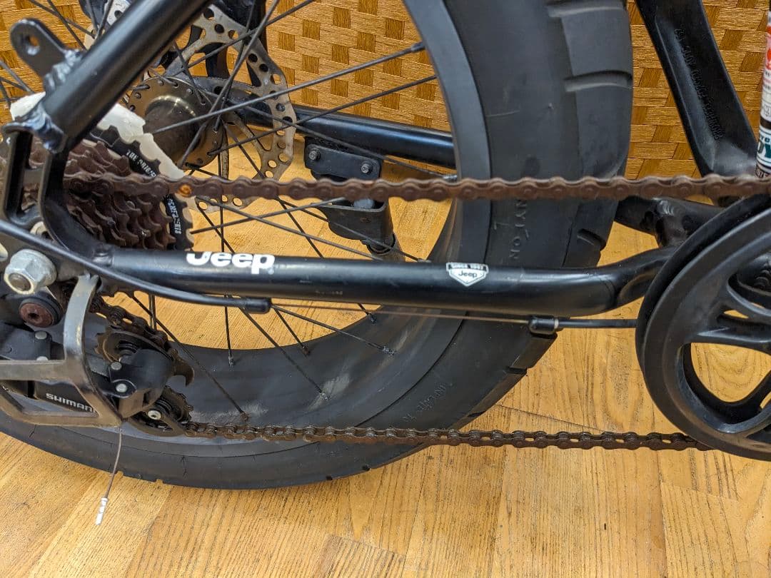U045 ファットバイク Jeep 20インチ ディスクブレーキ