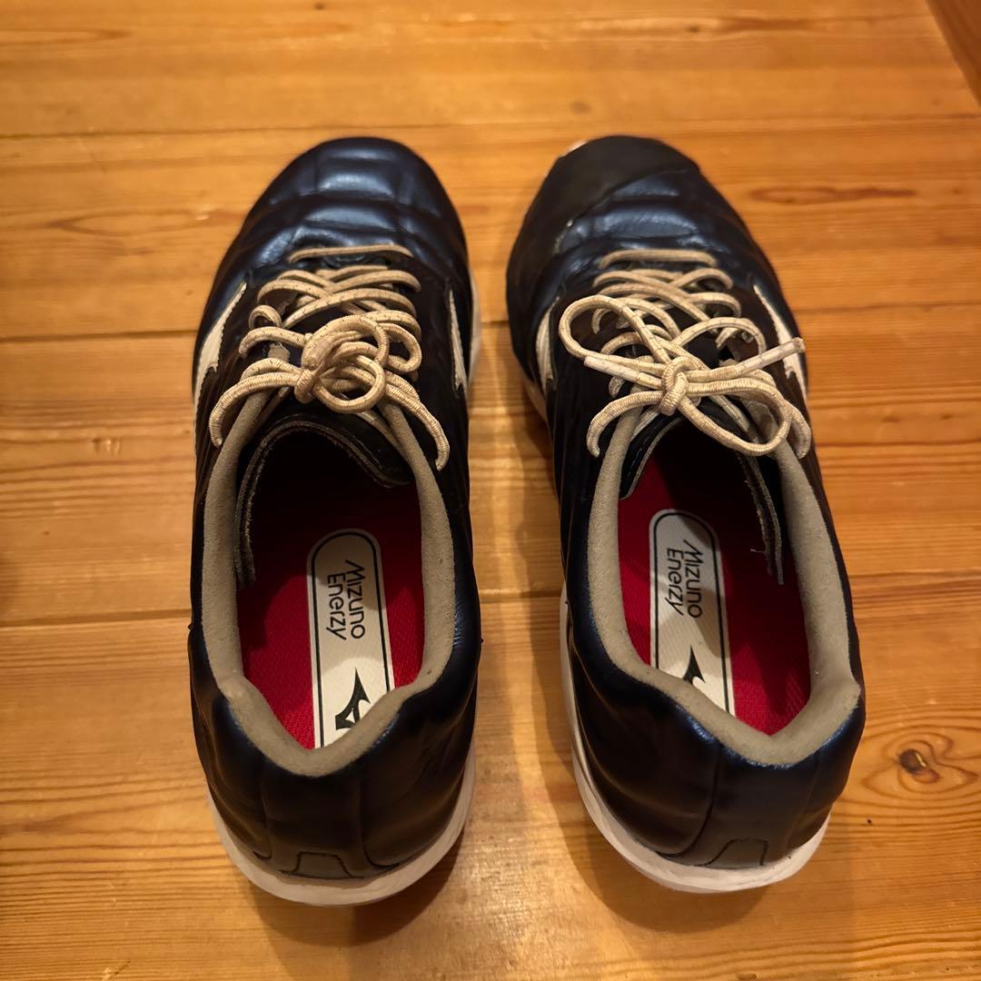 ミズノプロスパイク　クッションレボプロ　26.5cm ネイビー