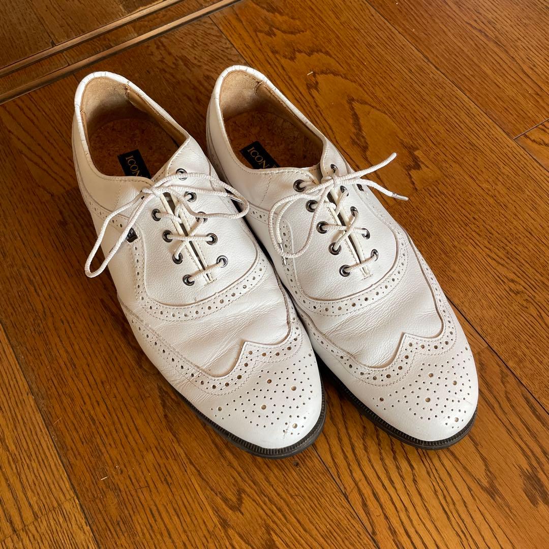 フットジョイ アイコンブラック ゴルフシューズ 27㎝