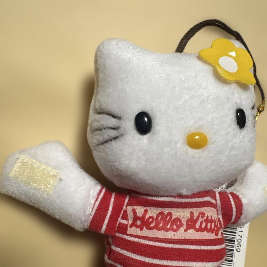 ハローキティ　1997年製　ぬいぐるみ　マスコット　希少品　当時物　キティ