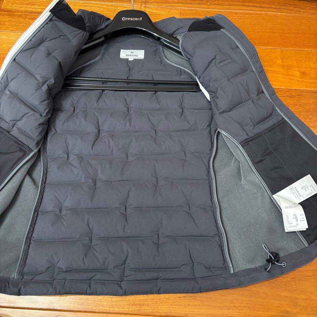 BRIEFING GOLF ダウンベスト　グレー　レディース　M