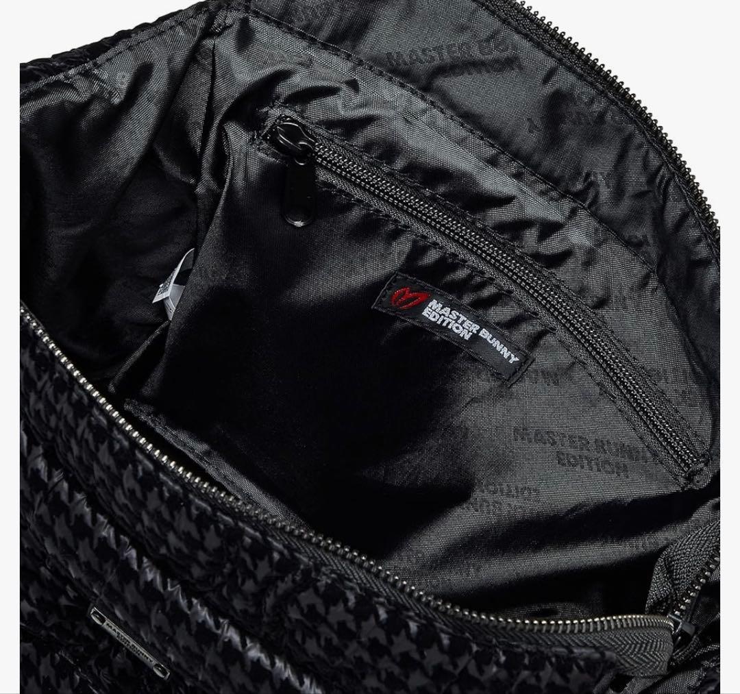 新品 未使用 パーリーゲイツ マスターバニー カートバッグ 千鳥格子