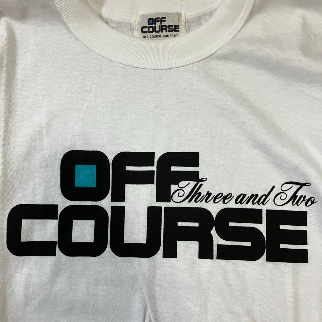 【希少】OFF COURSE オフコース Three and Two Tシャツ