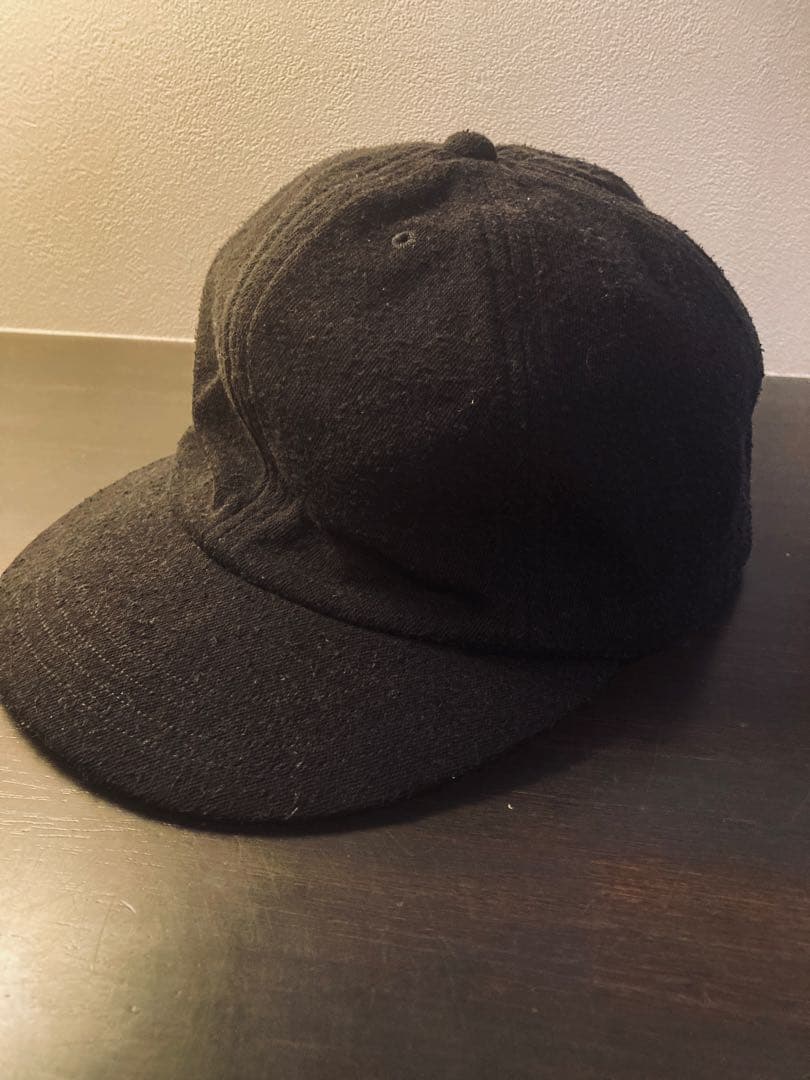 25ss 試着のみ　COMOLI シルクネップ キャップ