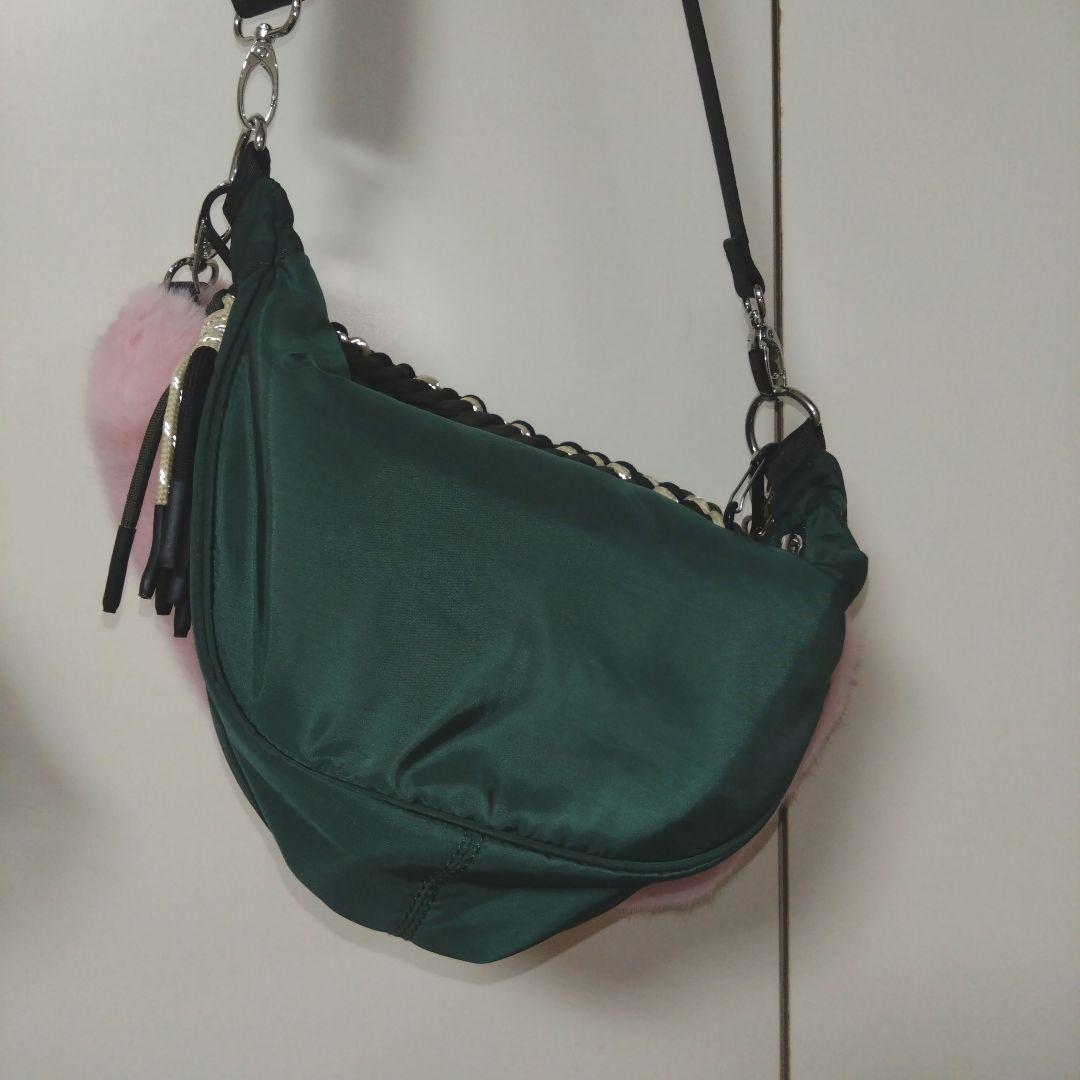 バッグ NON TOKYO 3WAY FUR HANDLE BAG OUTDOOR