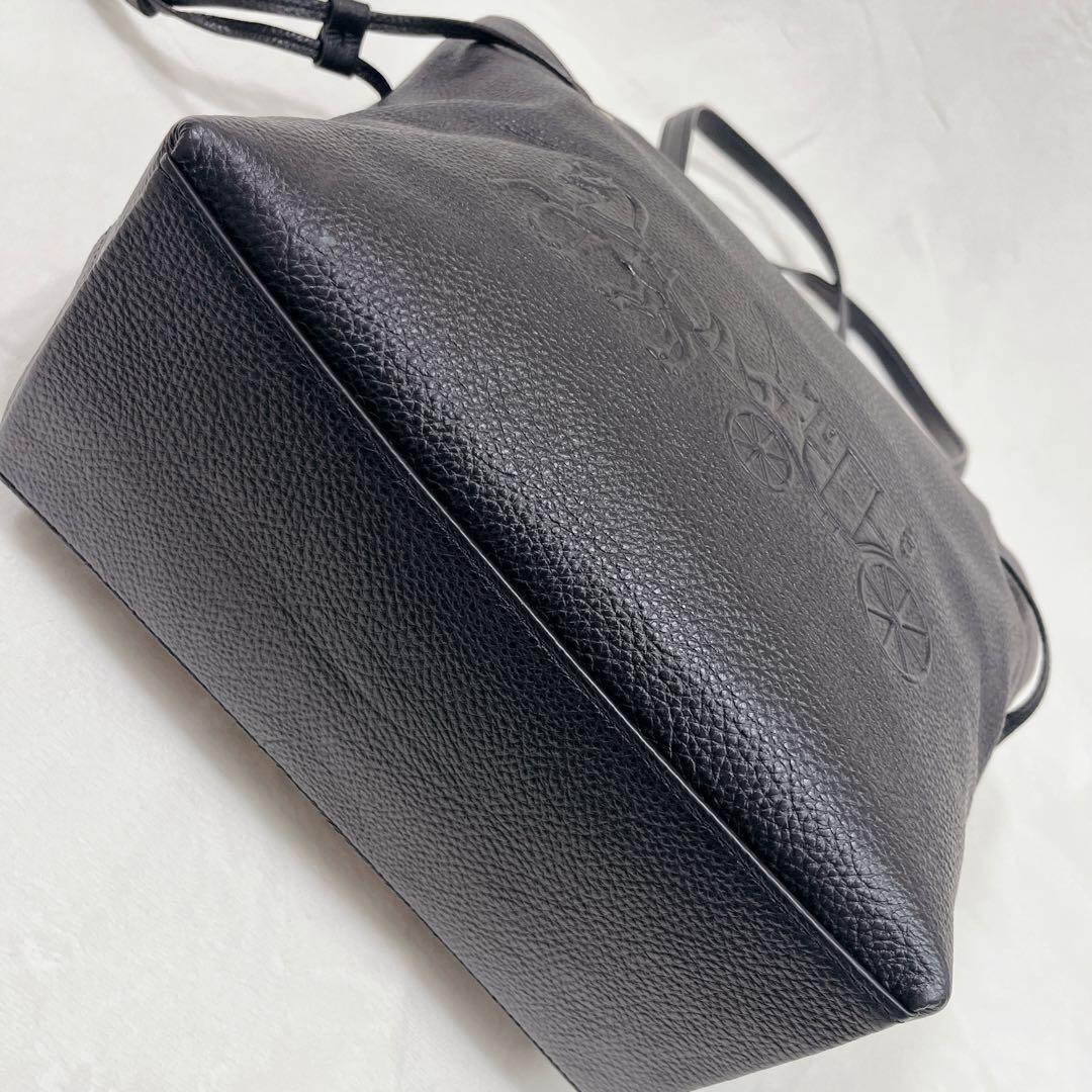 【美品】コーチ　アンディ　トートバッグ　ホースアンドキャリッジ　デカロゴ　レザー