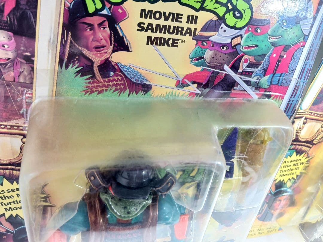 ニンジャタートルズ サムライレオナルド ミケランジェロ フィギュア