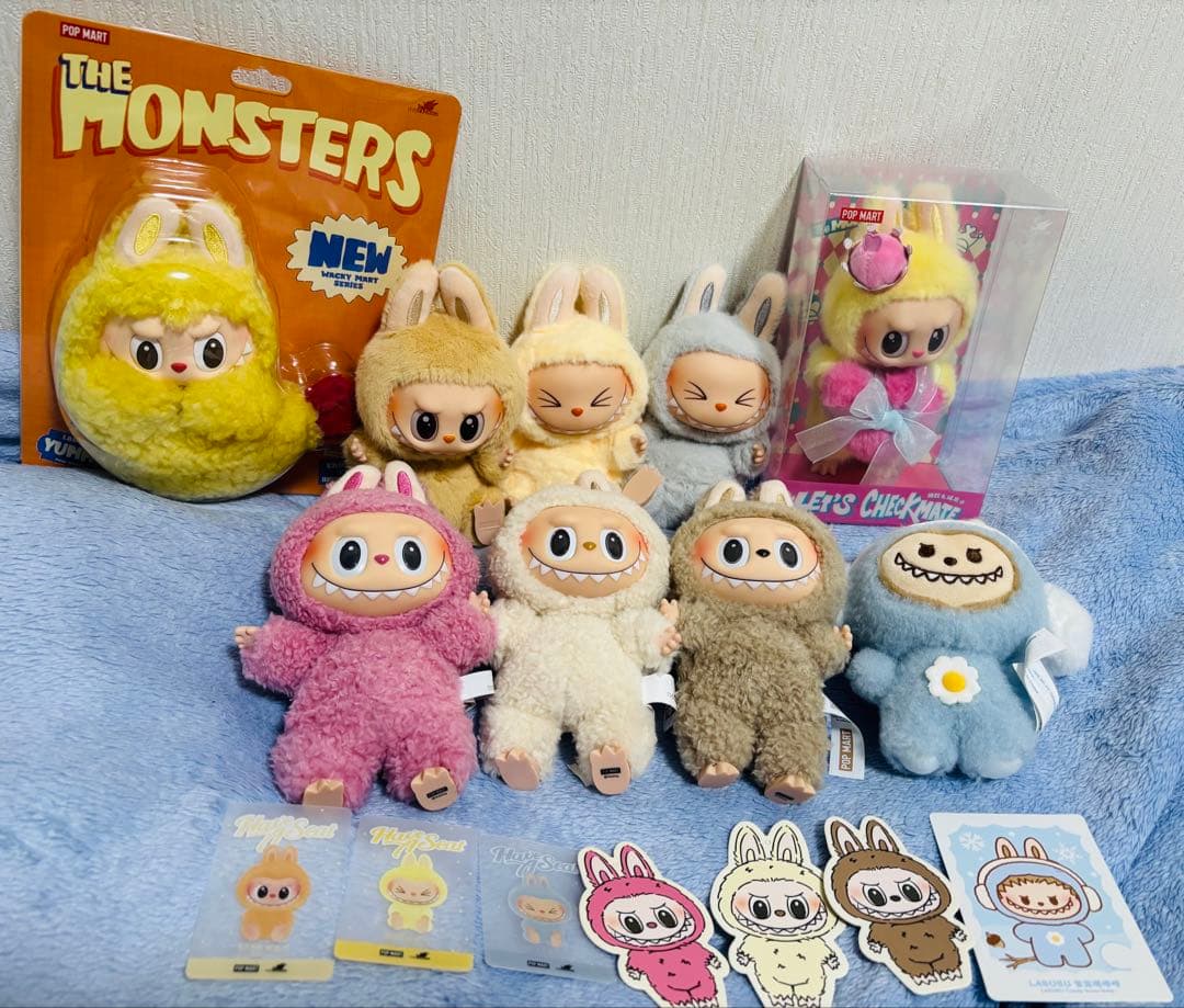 POP MART ラブブ ぬいぐるみ9体まとめ売り