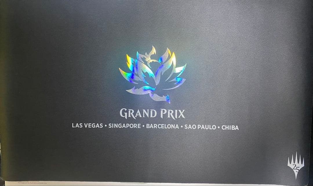 MTG 25周年記念 限定プレイマット『ブラックロータス』Foil版