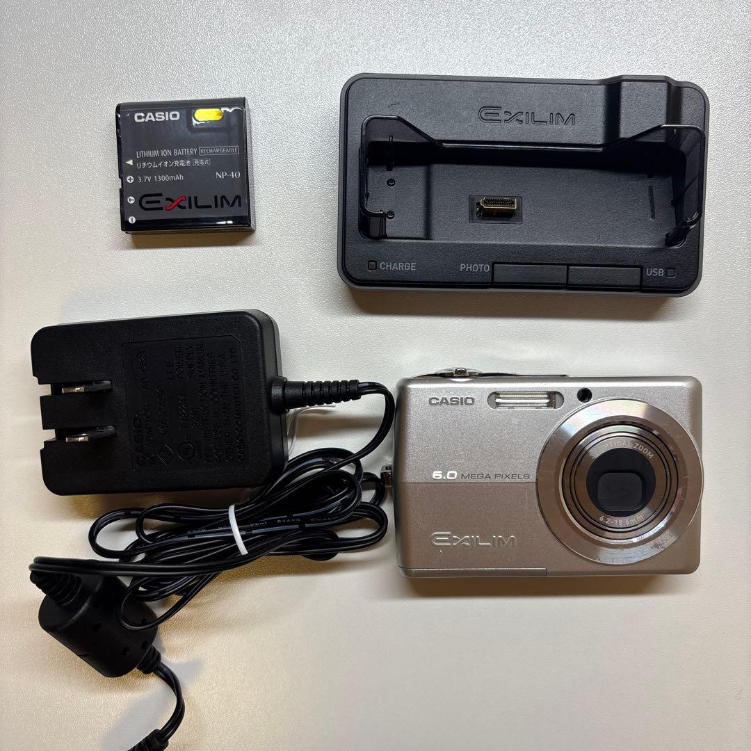 【動作良好】CASIO EXILIM EX-Z600コンパクトデジタルカメラ