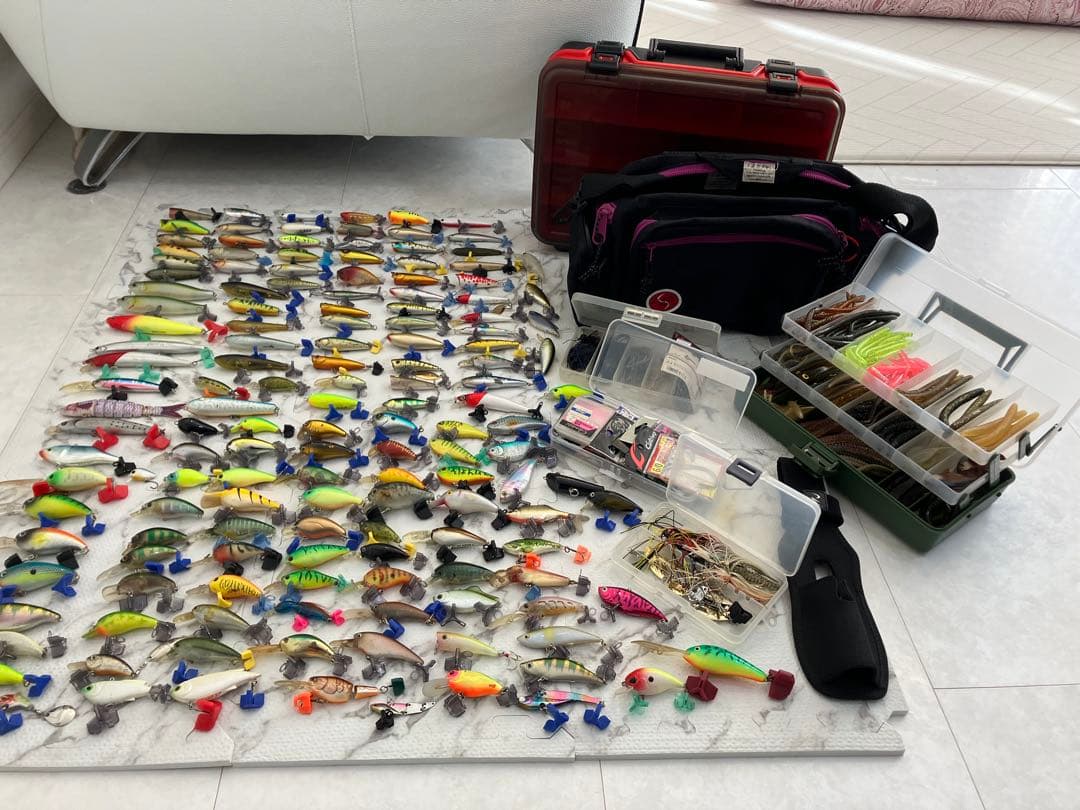 バス釣り引退セット　ルアーまとめ売り　ルアー大量セット　最終価格