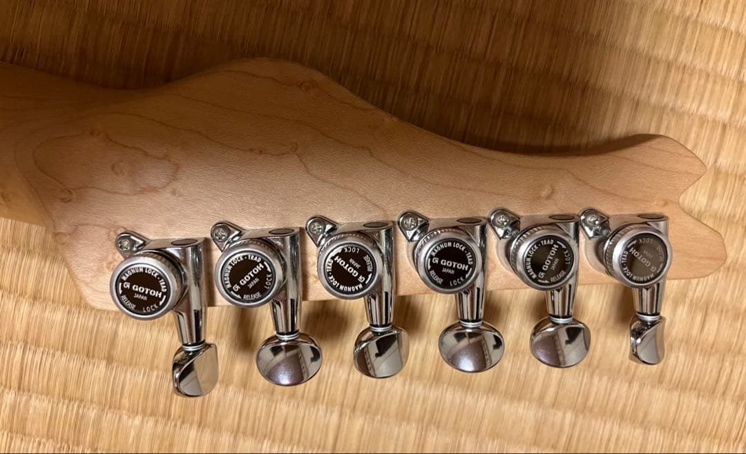 ギター Kino frawdit 22F SSH Ash/Flame Tochi Top