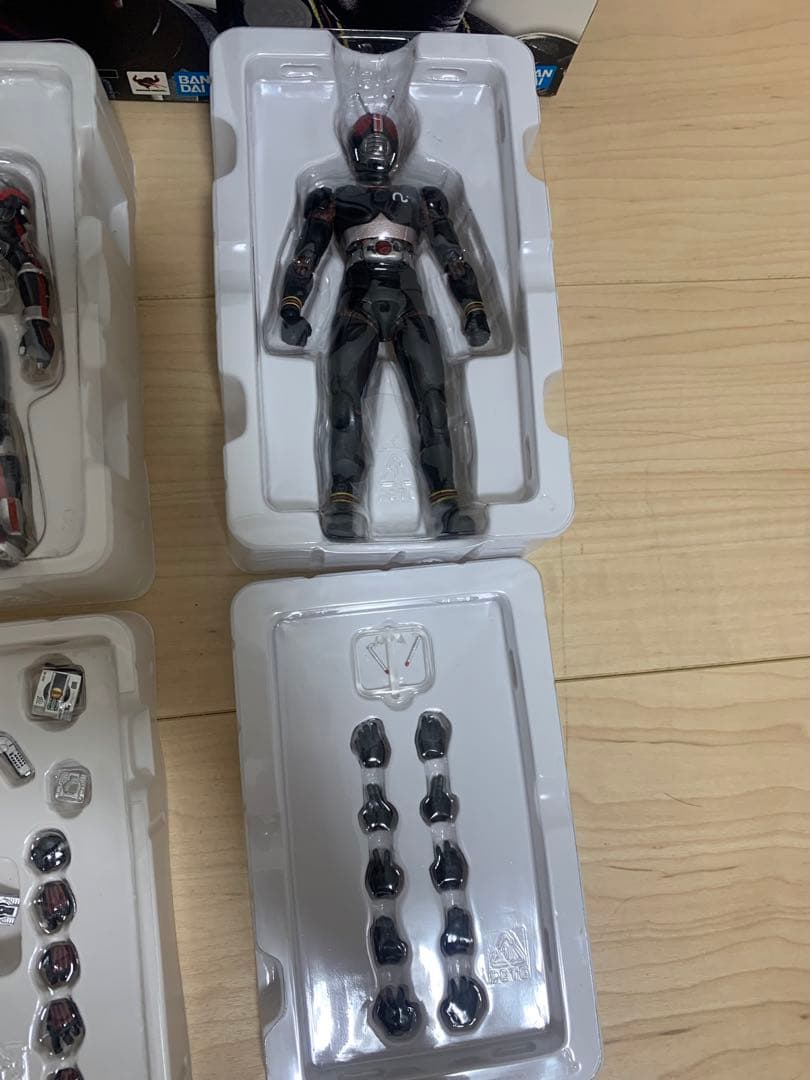 真骨彫 仮面ライダー S.H.Figuarts（真骨彫製法）4点まとめ売り