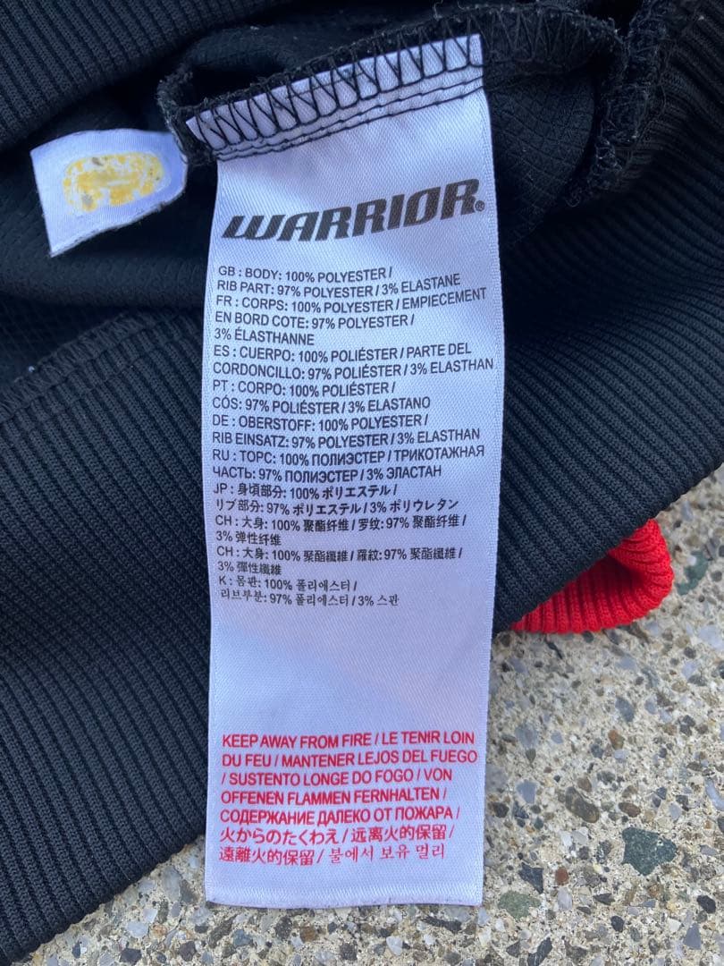 【希少】WARRIOR ×リバプールFC ハーフジップトレーニングジャケットXL