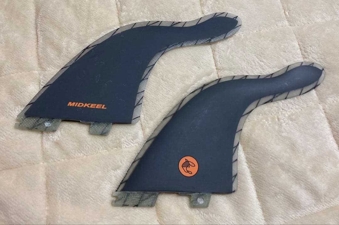 S-WINGS MIDKEEL470 Orange ツインフィン