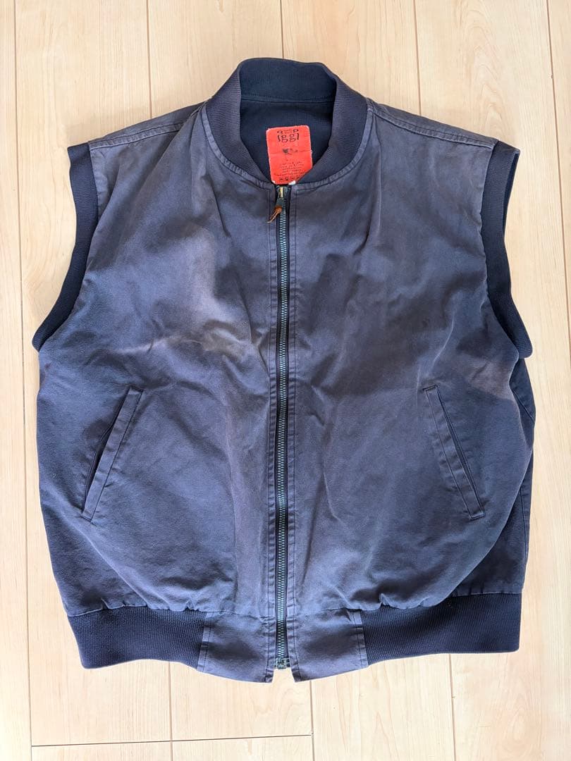 90’s IGGI real faded zip up vest